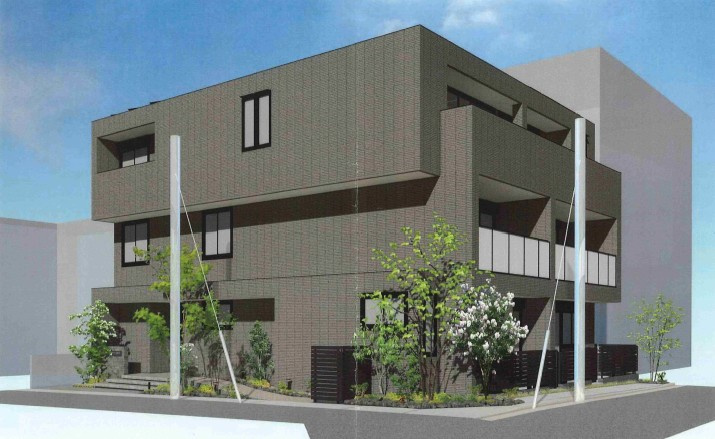 サンライズガーデンの外観|HEBEL HAUSの賃貸住宅へーベルメゾン