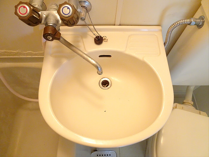 ヘリオス相互378方南町パートⅡの洗面所|脱衣スペースもあります