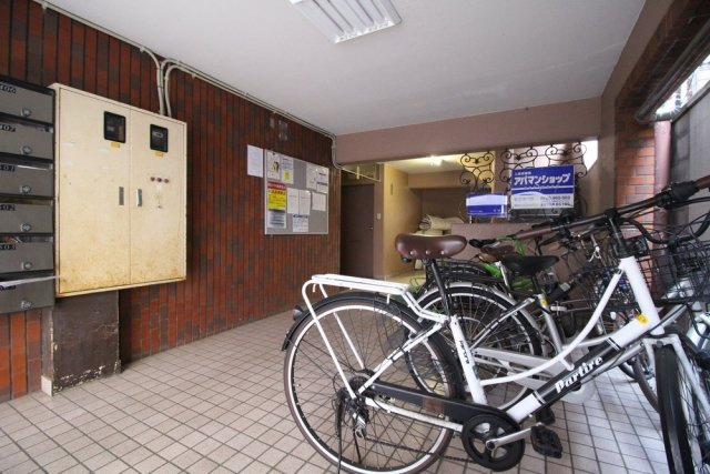 メゾン・ド・マジョレのエントランス|落ち着いたエントランスです