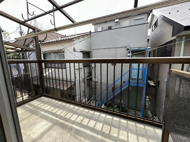 サンハウス豊島のバルコニー