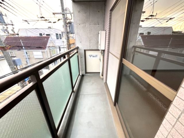 ヴィラセゾン甲南のバルコニー