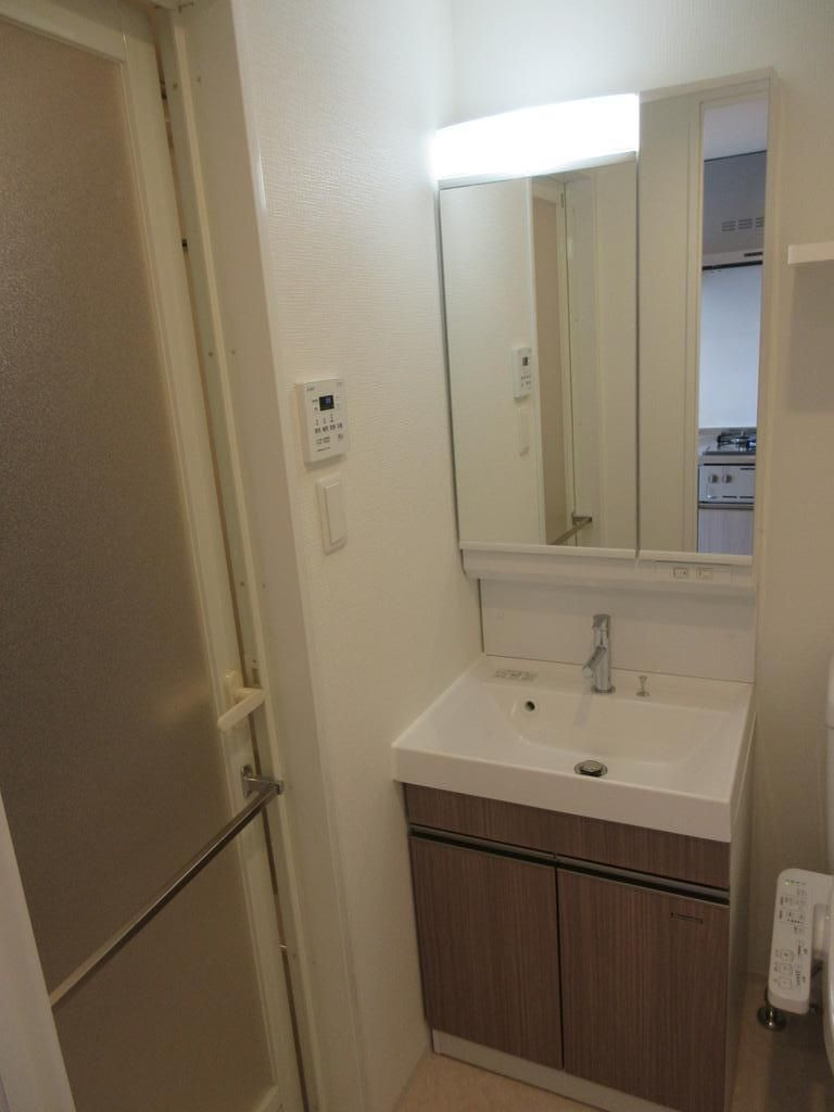 ユリカロゼAZ亀戸Ⅱの独立洗面台