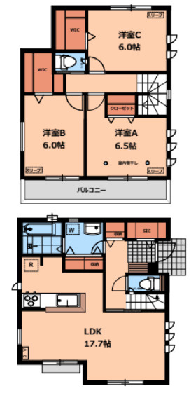 小川町１丁目４７８戸建賃貸住宅