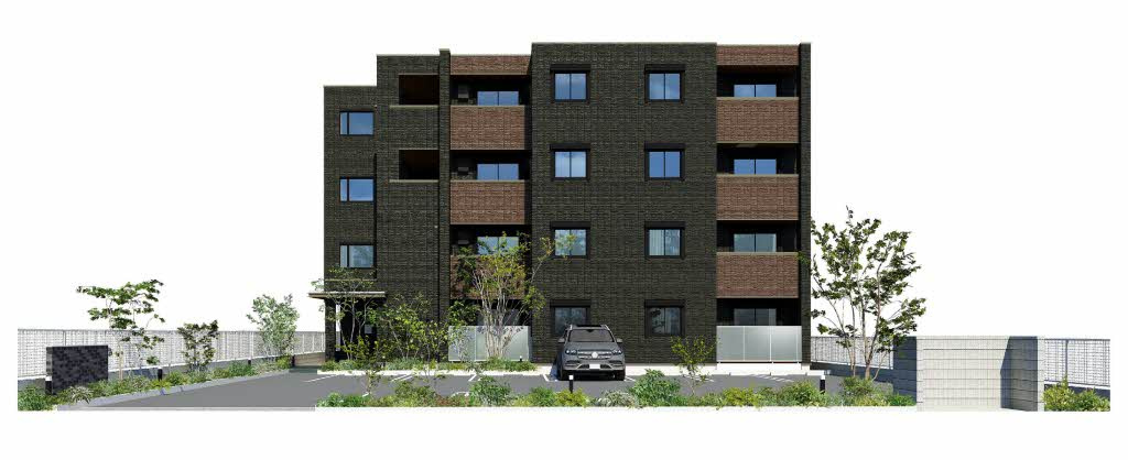 シャーメゾン　オークルート奈良の外観