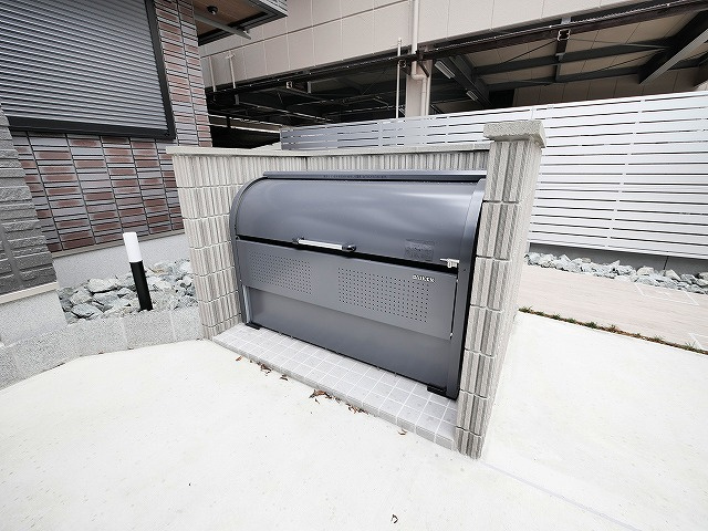 シャーメゾンアイメールのその他共用部分|敷地内ゴミ置き場です