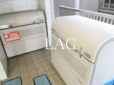 【その他共用部分】 | シャンテ板橋本町B | 敷地内ゴミ捨て場です。