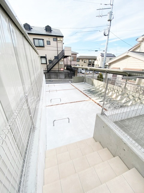 パルティールのその他共用部分|バイク置き場あり