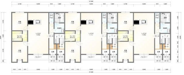 Viscontiの間取り|高崎、前橋のお部屋探しはエンドスケープまで！お客様の理想お聞かせ下さい♪