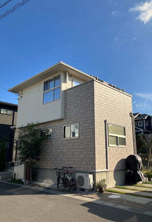 天王台戸建の外観|外観は落ち着いています