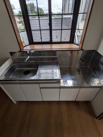 スタジオ北柏のキッチン|きれいなキッチンです