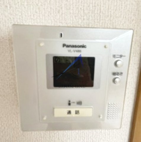 テイクメゾン豊玉のセキュリティ|モニター付きインターホンです。