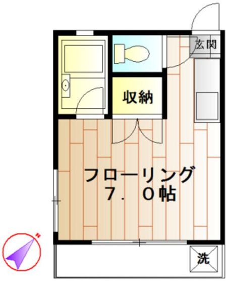 【間取り】 | 上高田ハイツ