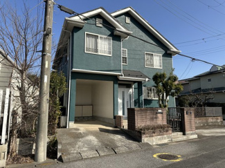 【外観】 | 千葉市緑区椎名崎町　中古戸建　京成千原線【おゆみ野駅】 | 南西面からの外観です。背の高いビルトインガレージ付です。