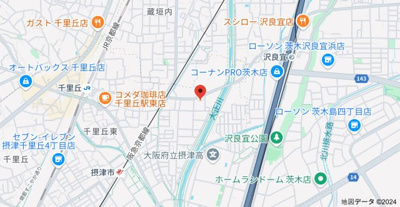 【地図】 | ビューハイツ千里