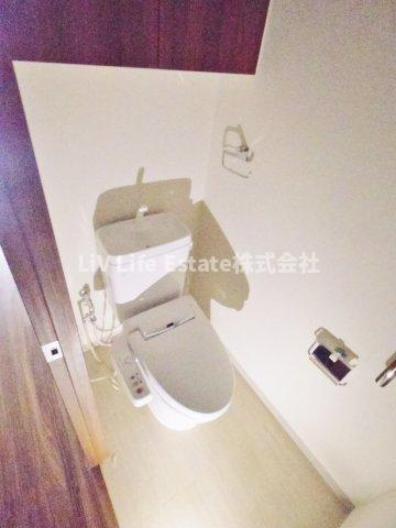 東村山市萩山町５丁目の賃貸マンションのトイレ