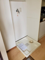 室内洗濯機置き場