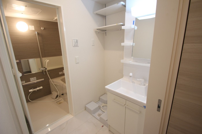 D-paina港南の洗面所