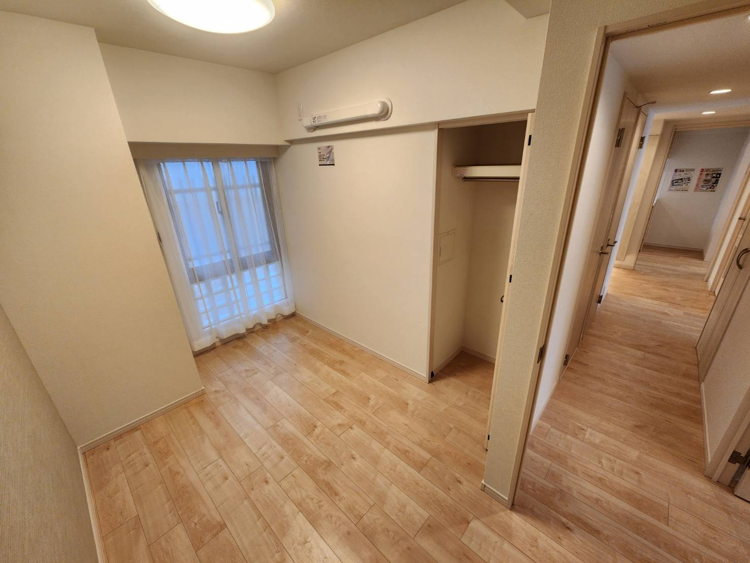 浦和針ヶ谷パーク・ホームズフィオーレの洋室|北東側の洋室　4.5帖