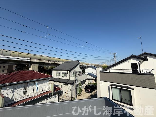 茅ヶ崎市赤羽根　新築戸建の展望|ルーフバルコニーからの眺望