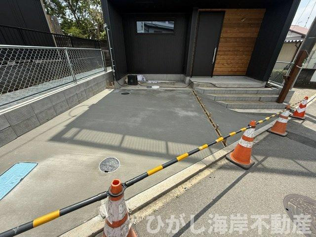 茅ヶ崎市赤羽根　新築戸建の駐車場|駐車スペース