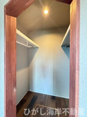 茅ヶ崎市赤羽根　新築戸建の収納|ウォークインクローゼット