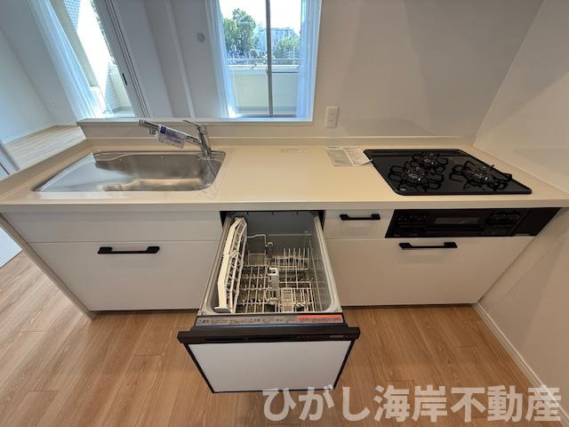 グラン・コート湘南茅ヶ崎のキッチン|新規リフォーム完了！　食洗器付きシステムキッチン