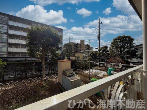 平塚ニューライフ ３棟の展望|南側　バルコニーからの眺望