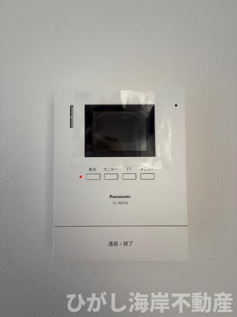 平塚ニューライフ ３棟のセキュリティ|新規リフォーム完了！　TVモニター付きインターフォン