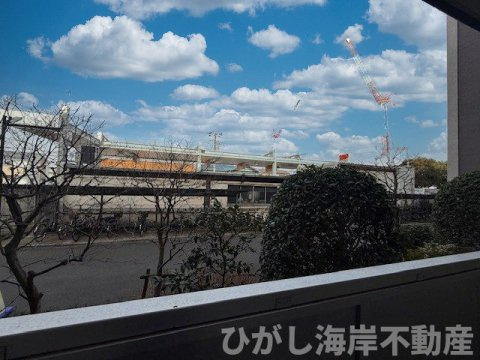 平塚ニューライフ ３棟の展望|北側　バルコニーからの眺望