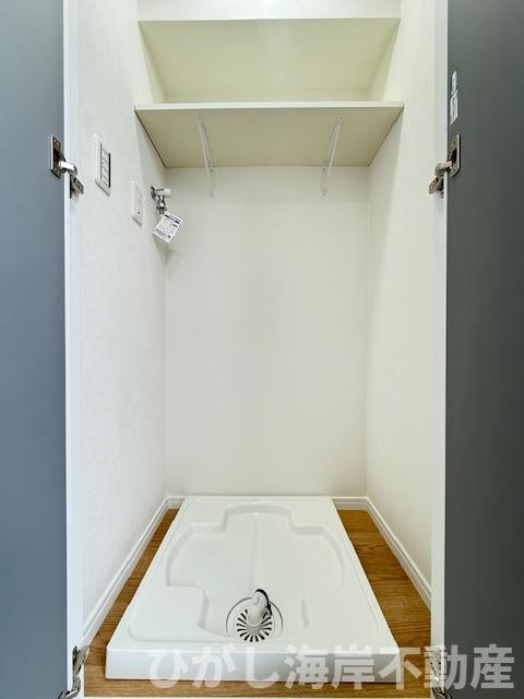 平塚ニューライフ ３棟のランドリースペース|新規リフォーム完了！　洗濯機置場