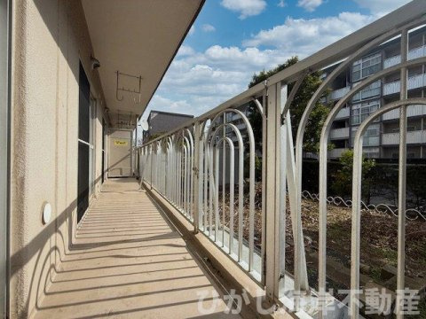 平塚ニューライフ ３棟のバルコニー|南側　バルコニー