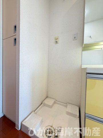 セレストタワー湘南平塚のランドリースペース|洗濯機置場