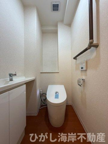 セレストタワー湘南平塚のトイレ|洗浄機能付きお手洗い