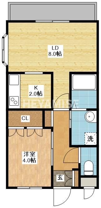 ロイヤルメゾンの間取り