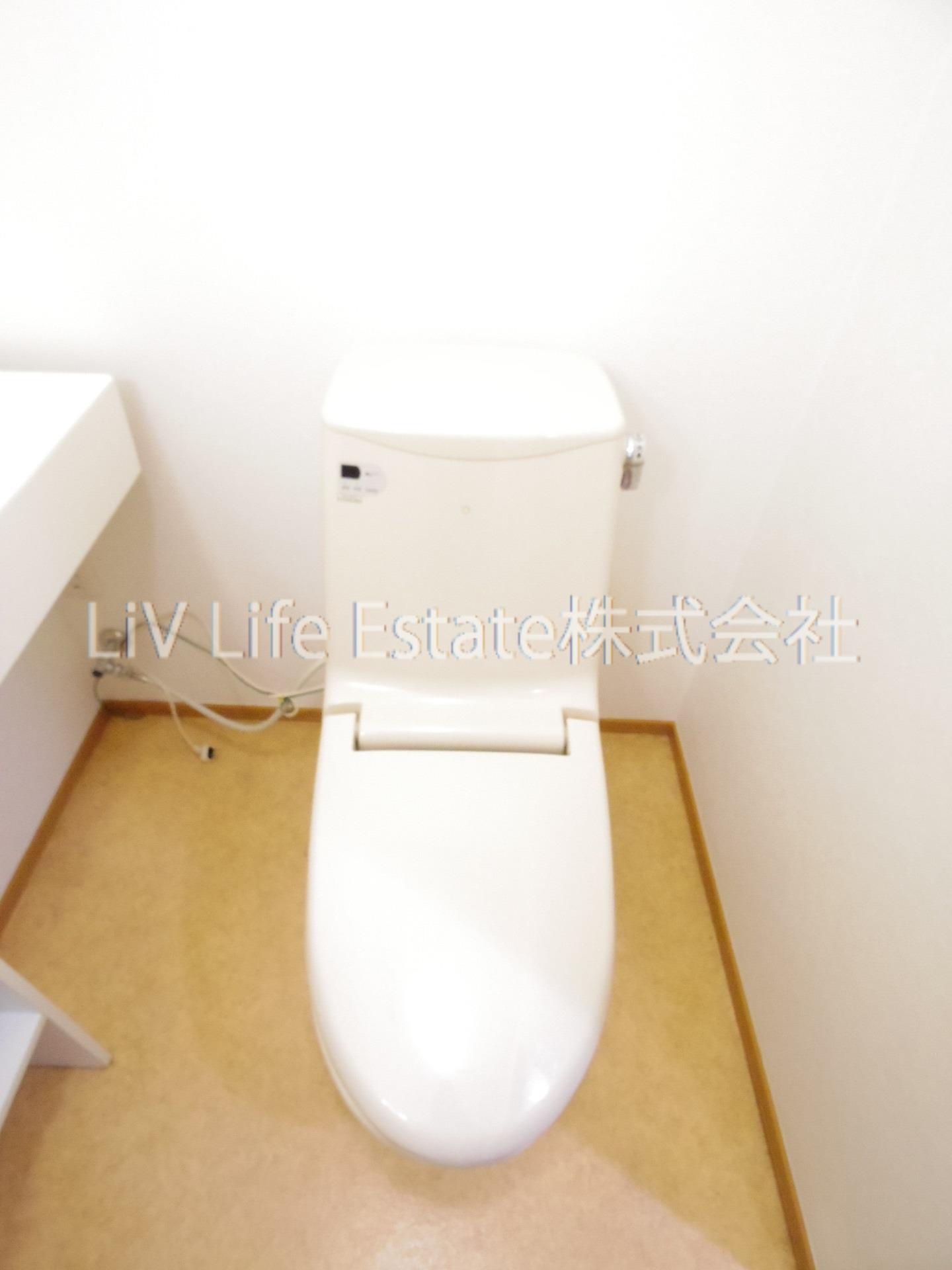 小平市栄町１丁目の賃貸マンションのトイレ