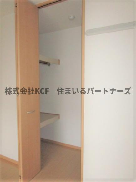 リーベB棟の収納|たっぷりとした収納スペースです