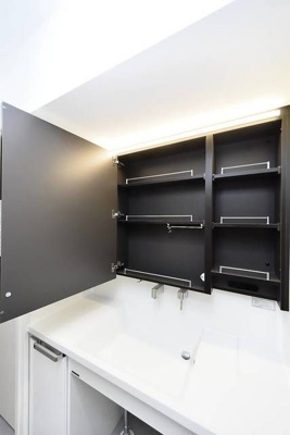 【洗面所】 | パークルール大手町 | 洗面台