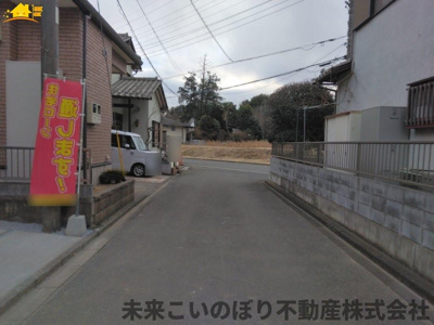【前面道路含む現地写真】 | GRAFARE伊奈町小室10期 | 前面道路含む現地写真です