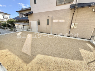 【庭】 | 湖西市新居町新居 2期 新築一戸建て 4号棟 | お庭で自由な時間を過ごせます