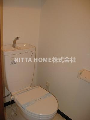 ボアソルチのトイレ|清潔感のあるトイレです☆