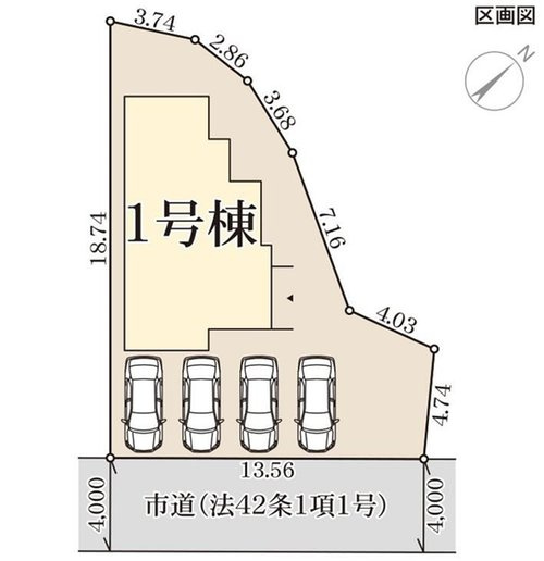 リーブルガーデン　岡山市中区湊（第3）【仲介手数料無料】の区画図