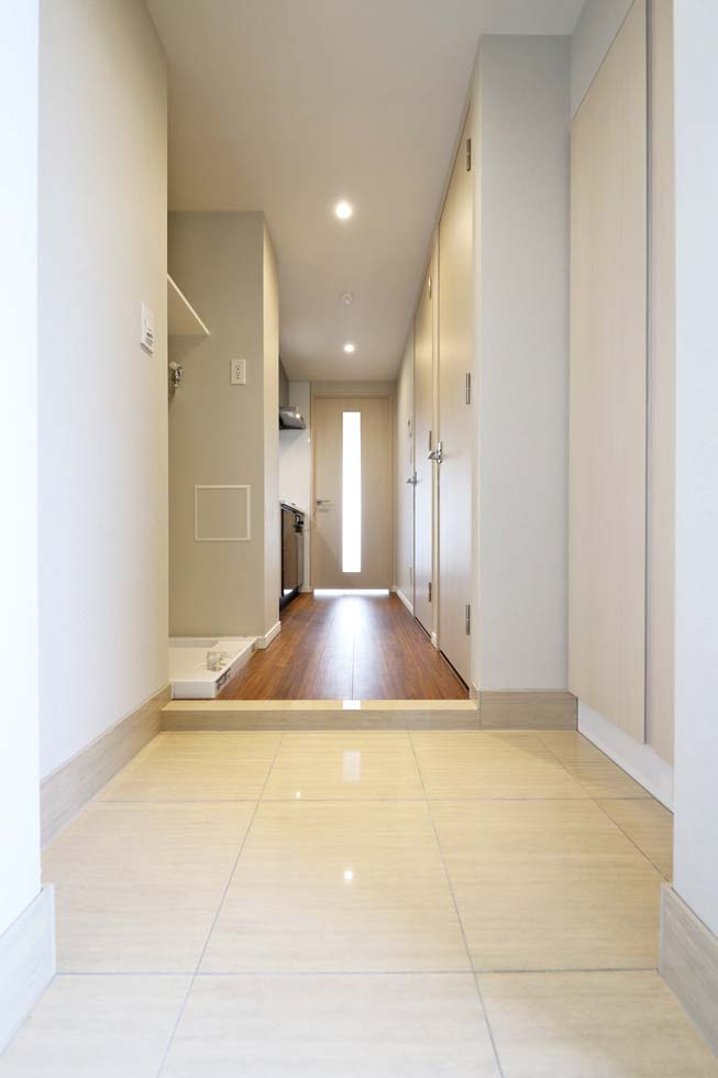 大神宮下Residenceの玄関|中はこのようになっています