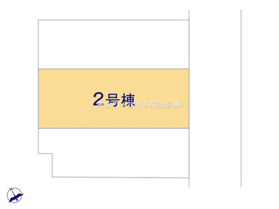 【区画図】 | GRAFARE羽生市中岩瀬2号棟 | 現況と異なる場合は現況優先とさせていただきます