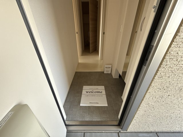 グランレーヴ弐番館の玄関