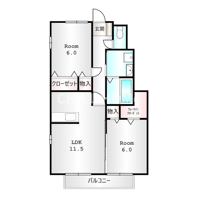 リビングタウン下石倉　の間取り|当社、チルホームのHPもご覧ください(^^)/物件情報多数♪