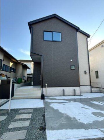 合志市須屋の一戸建ての駐車場