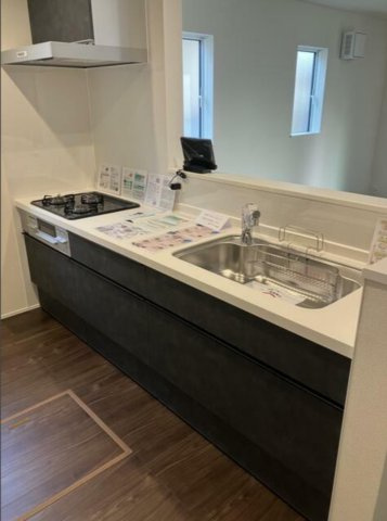 合志市須屋の一戸建てのキッチン