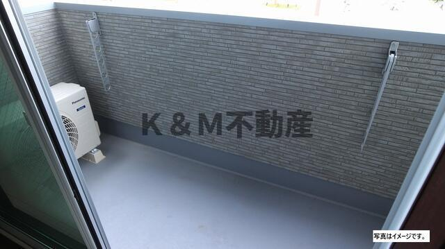 ＲＥＧＡＬＥＳＴ　柏泉町のバルコニー|バルコニー付きです