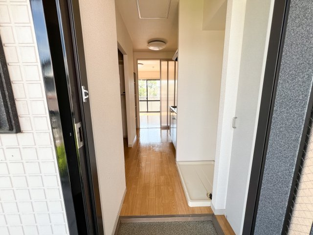 シャーメゾン比島 A棟の玄関