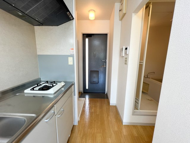 シャーメゾン比島 A棟の玄関